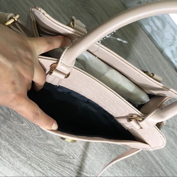 Tommy Hilfiger Logo‎ blush rose Satchel shopper bag NWT - Picture 8 of 12